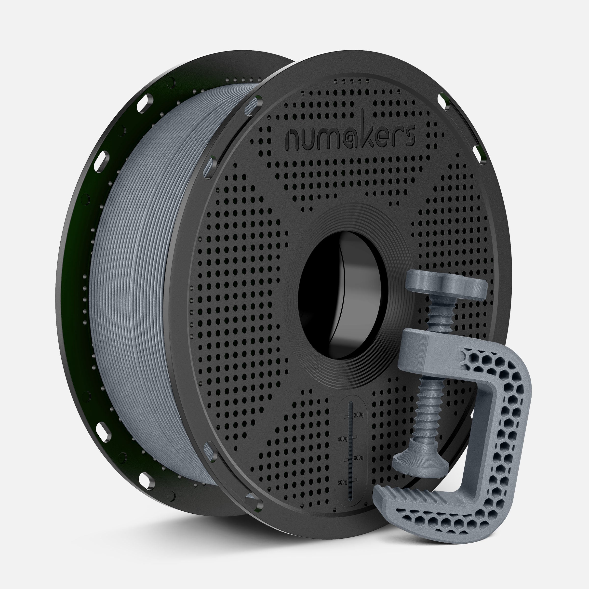PETGANIC カーブブレンダー PETG-CF Filament 1.75mm — Carbon Fiber, High Strength | Numakers