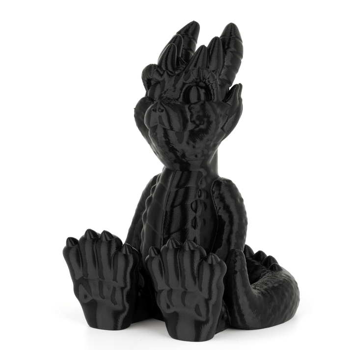 ABS Filament — Pitch Black