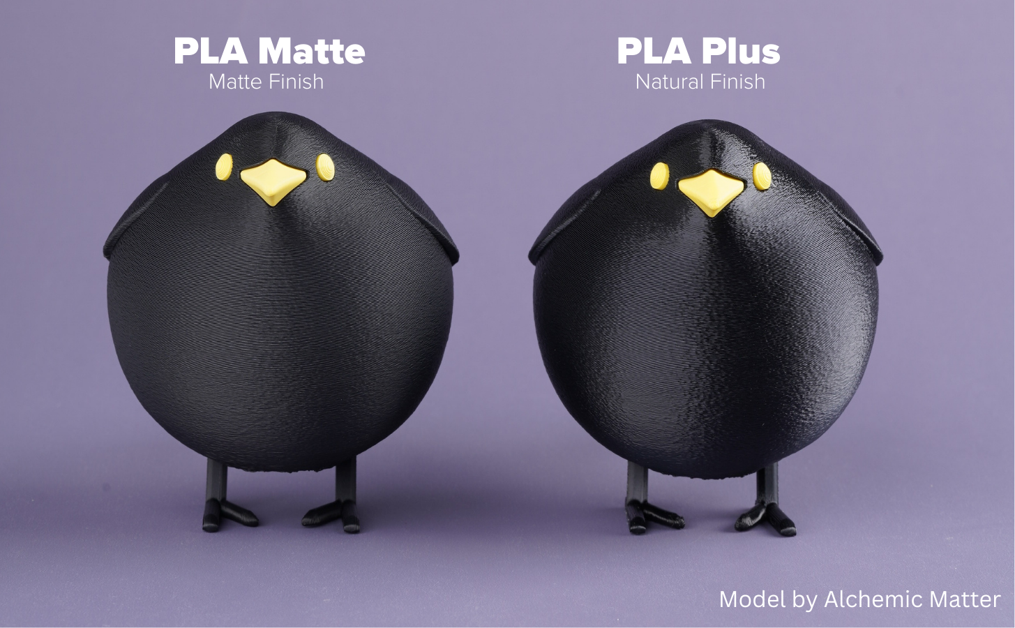 Matte Pla Example Characteristics